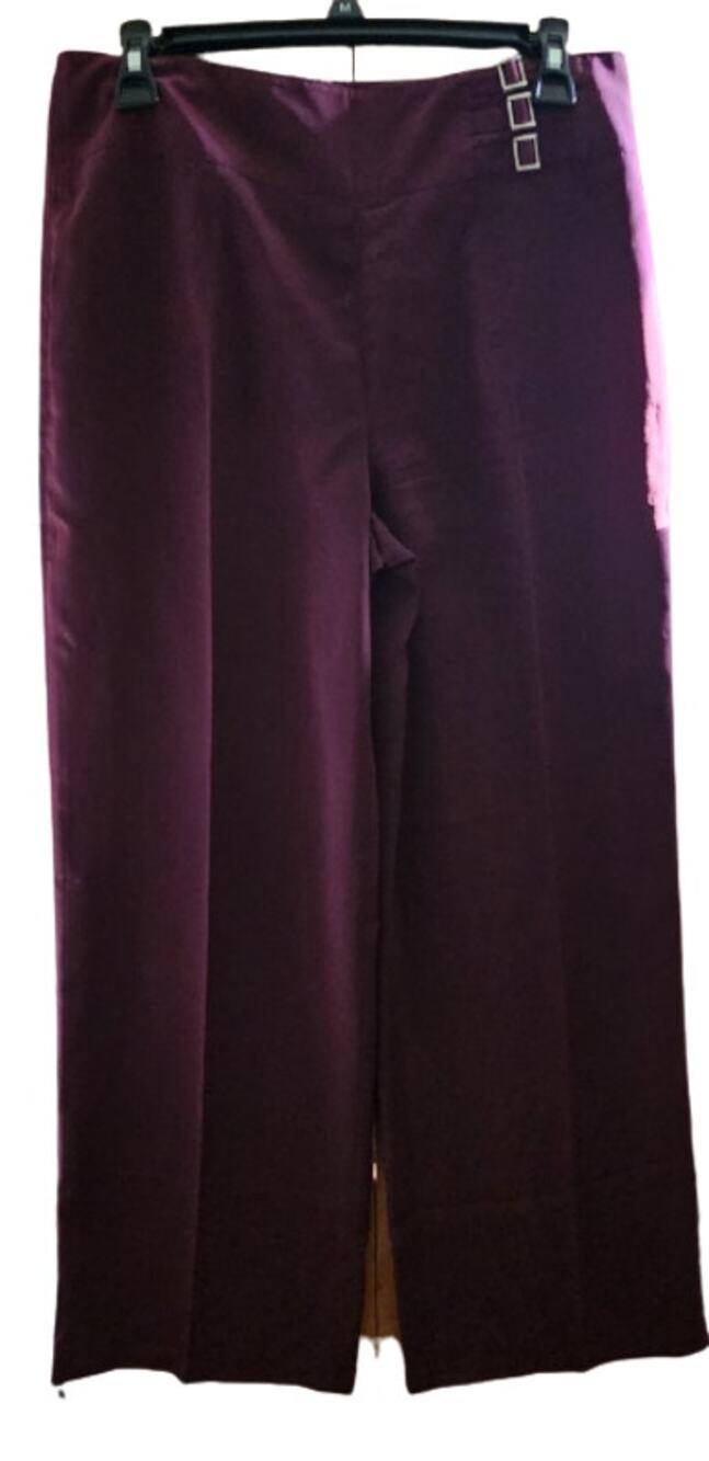 Burgendy Dress Pants Size 10